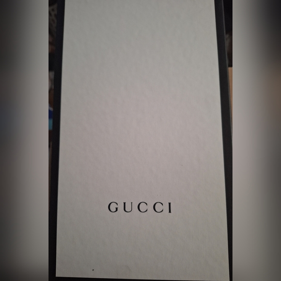 Gucci Pursuit Slide Sandals Blue Sz 10 - Picture 6 of 7